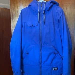 Orage insulated ski jacket, size M, purple